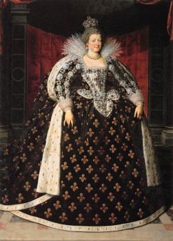 弗蘭斯 普佈斯 Marie de Medicis, Queen of France